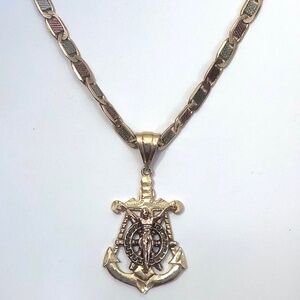 Mariner's Crucifix Necklace